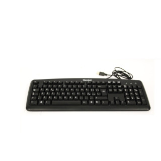 Hamlet Tastiera USB italiana professionale XKKITA2 Black Soft Touch