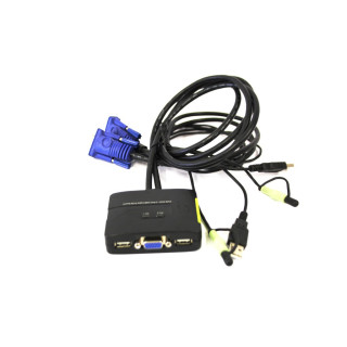 LevelOne KVM / audio switch 2 x KVM / audio desktop KVM-0223