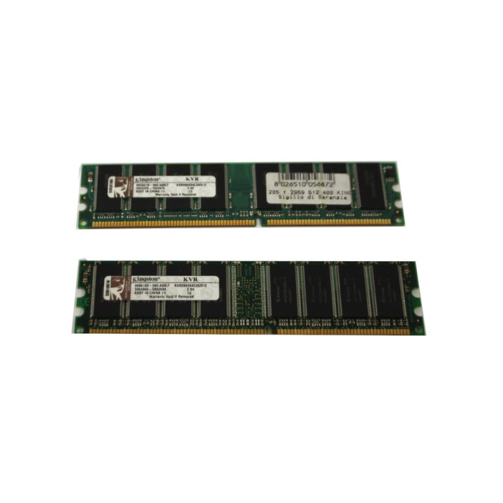 Kit 2x Memoria DDR KVR266X64C25/512 Kingston 512MB PC2100 266MHz CL2.5 184-Pin