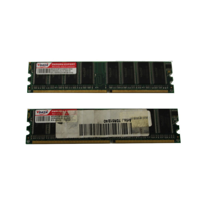 Kit x2 RAM VDATA - MDGVD5F3H4860N1E02 DDR400(2.5) 512MX16 VDBGB1916