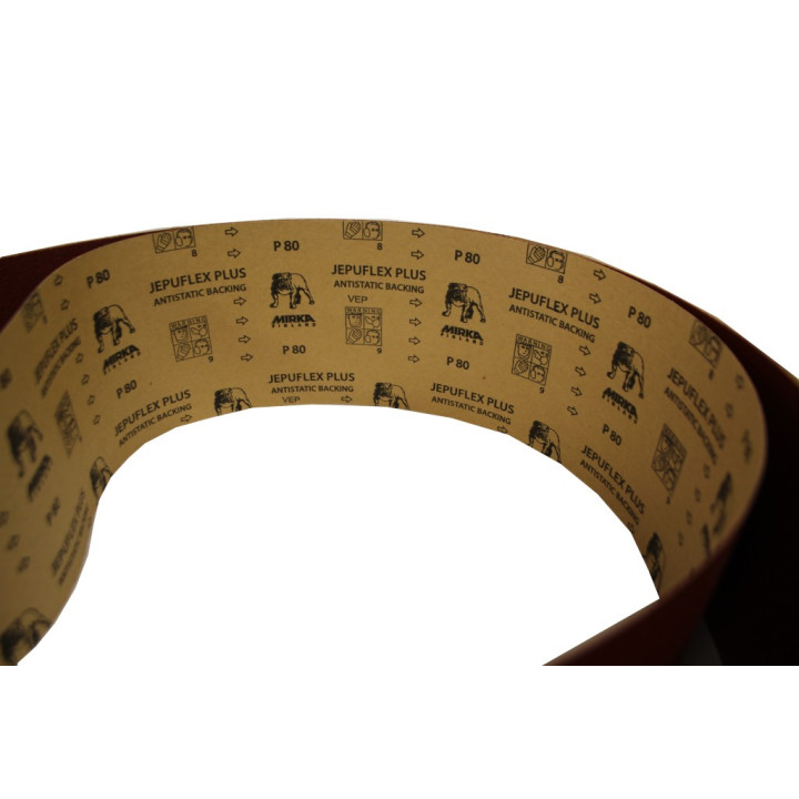 Carta brasiva JEPUFLEX PLUS grana 80 6800 mm per 120 mm