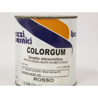 Smalto clorovinilico universale rosso