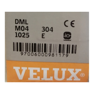 VELUX DML M04 304 1025 - Tenda elettrica Oscurante a rullo