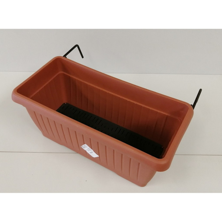 Fioriera da balcone Rettangolare - 396 x 296 mm - 8 litri