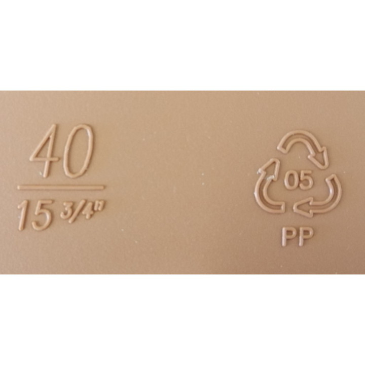 Fioriera da balcone Rettangolare - 396 x 296 mm - 8 litri