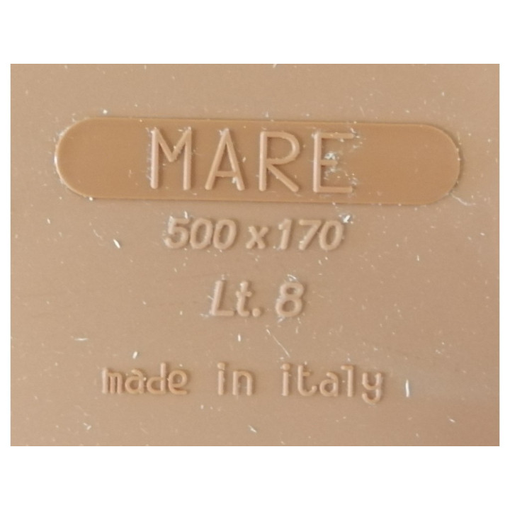 Fioriera Rettangolare in plastica - 500 x 170 mm - 8 litri