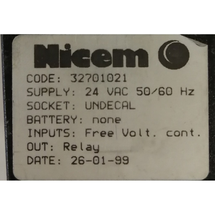 NICEM 32501000 - Regolatore digitale - 24V