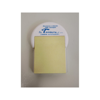 Porta post-it con logo F.lli Tassara