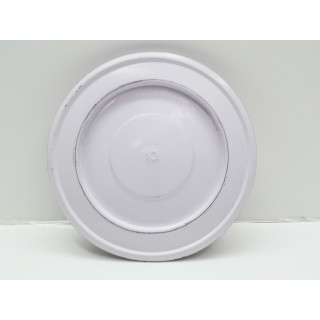 Rosone Ø 15 cm  per tubi stufa/caldaia bianco