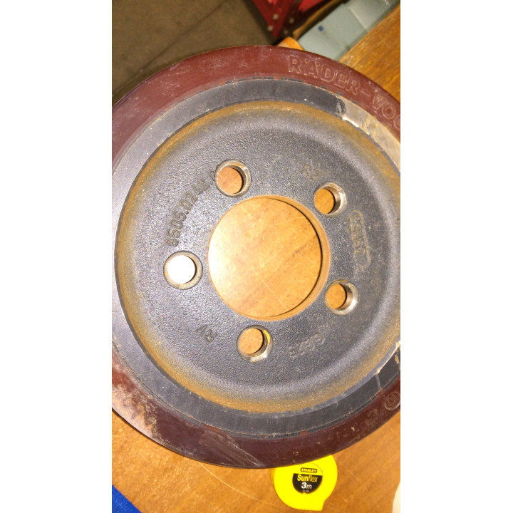 RADER VOGEL 8505.0242.0 - Ruota Posteriore per Muletto JUNGHEINRICH KMS100 - D.250mm