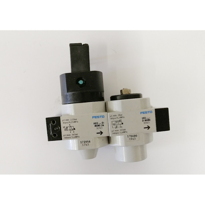 FESTO HEE-D-MINI-24 - Apparecchiatura per il controllo del flusso