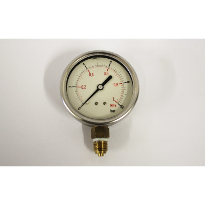 Manometro di pressione 10 bar