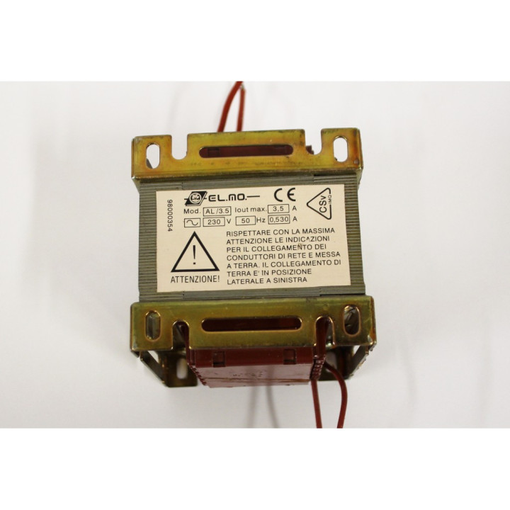 Trasformatore di potenza IN 230Vac 0.35A - OUT 19Vcc 4.1A