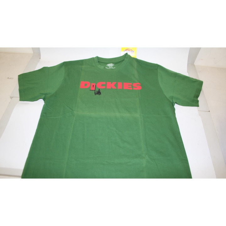 Dickies T-shirt Uomo con stampa- Taglia L - Verde