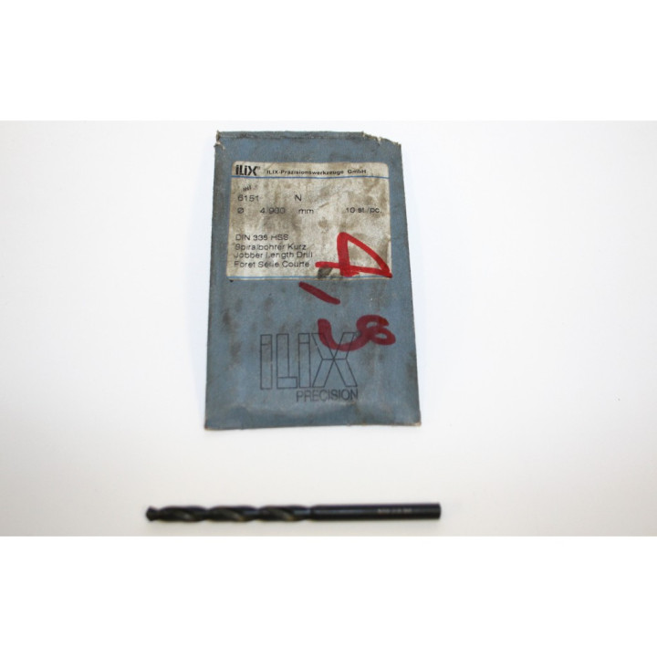 Ø 4,9 mm HSS Punta ILIX 6151 DIN 338-N
