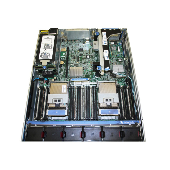 Server HP Proliant DL380P Gen 8 - 8 x 4GB Ram DDR3 (32GB) - 2 x Intel Xeon E5 2620 - 2 x PSU 460W - Lettore DVD