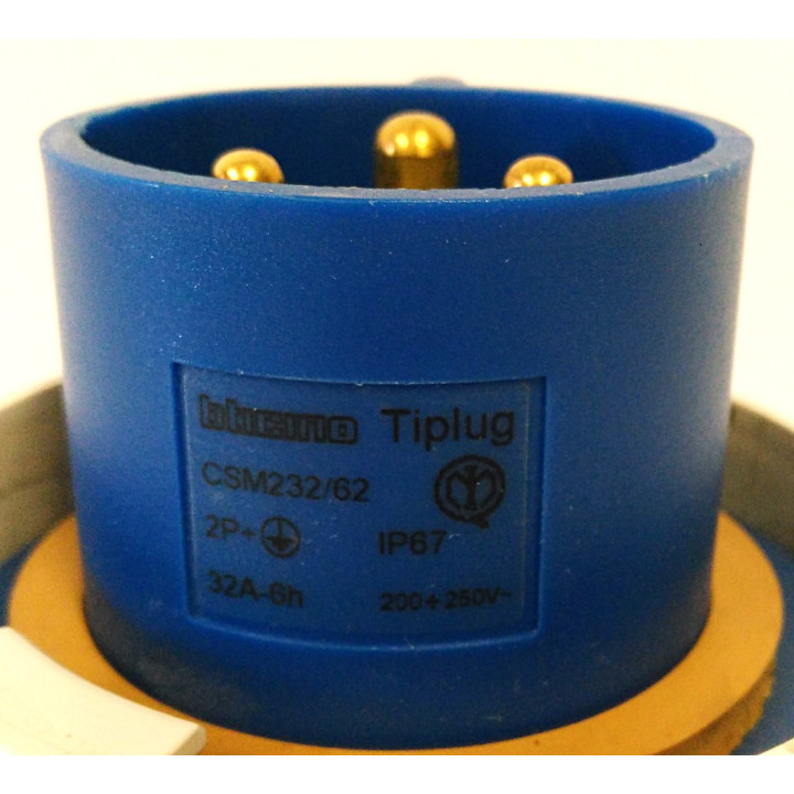 Bticino CSM232/62 - Spina Mobile 32A - 2P+T - 200-250V - IP67