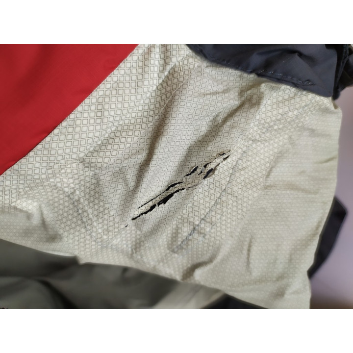 Shellyter Giacca a Vento con zip  da Uomo - Taglia S -  Blu/ Rossa