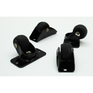 Kit rotelle 2 girevoli 2 fisse