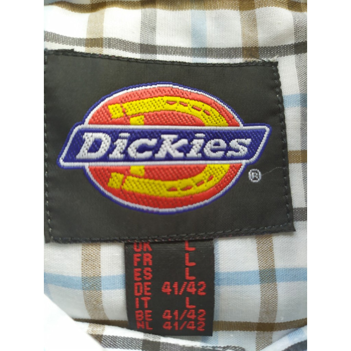 Dickies T-shirt Uomo con stampa- Taglia L - Nera/Blu