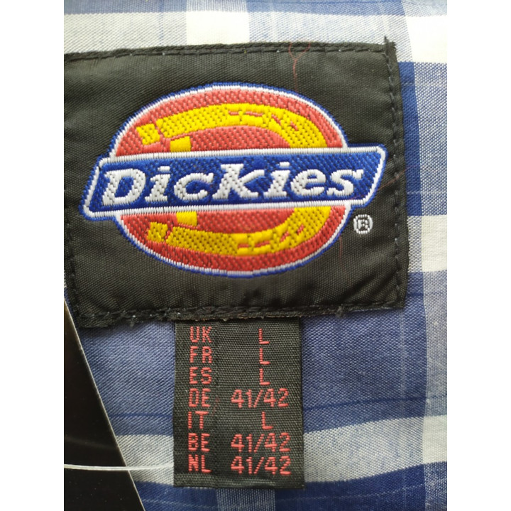 Dickies T-shirt Uomo con stampa- Taglia L - Nera/Blu