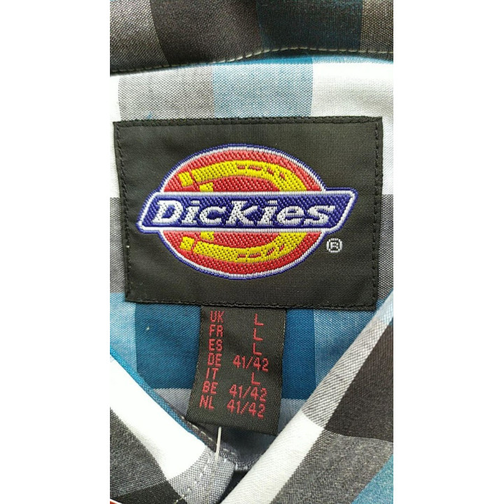 Dickies T-shirt Uomo con stampa- Taglia L - Nera/Blu