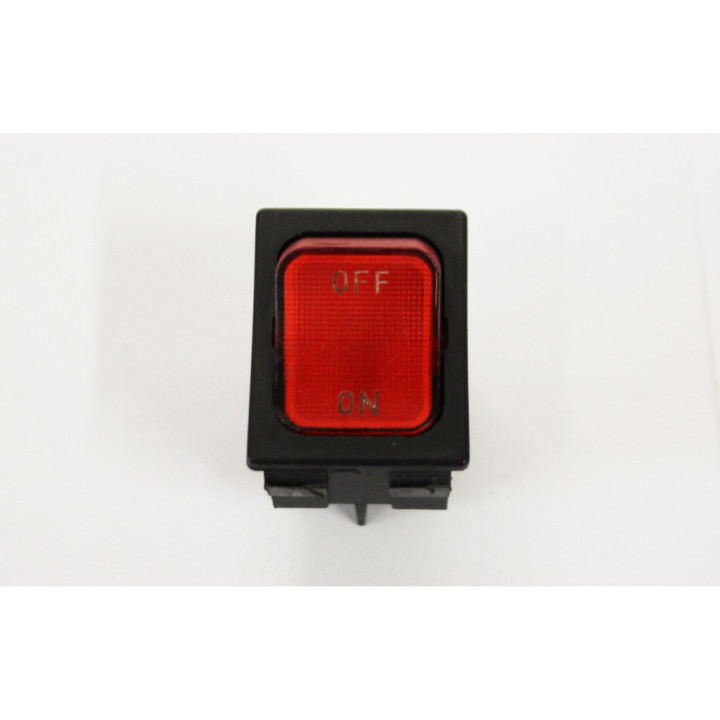 Interruttore rosso bipolare 125/250Vac 16A