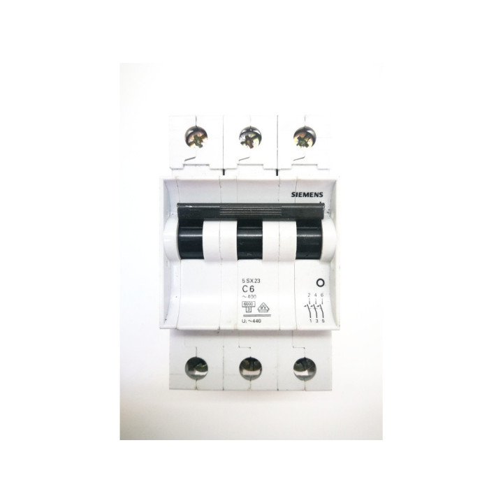 SIEMENS 5SX23 C6 3P 400V