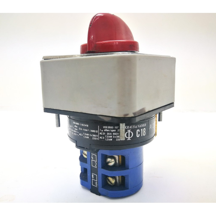 Interruttore rotante Kraus & Naimer C18