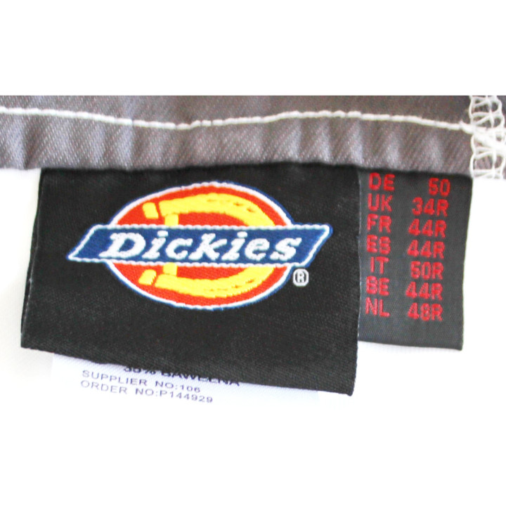 Dickies Pantalone Industry 260 da Uomo Grigio/Bianco - Taglia 50