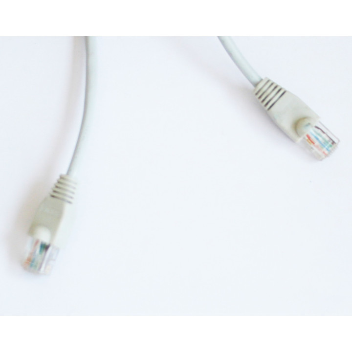 BRAND REX - Cavo di Rete Ethernet Cat. 5 26AWG 4 PAIR - Lunghezza 2.90Mt - Grigio