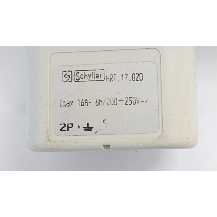 Schyller 17.020 - Adattatore Spina 16A - 2P+T - 200/250V