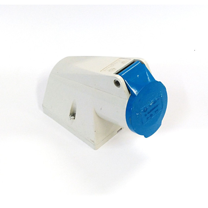 Ilme PE1663PP - Spina Industriale da Parete 16A - 2P+T - 200/250V - IP44