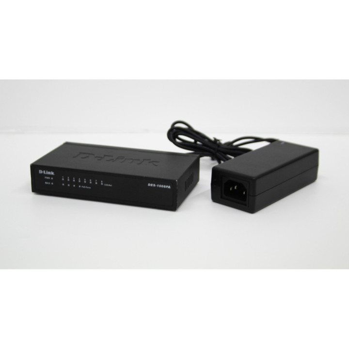 Switch DES-1008PA 8 Porte Gigabit 10 / 100