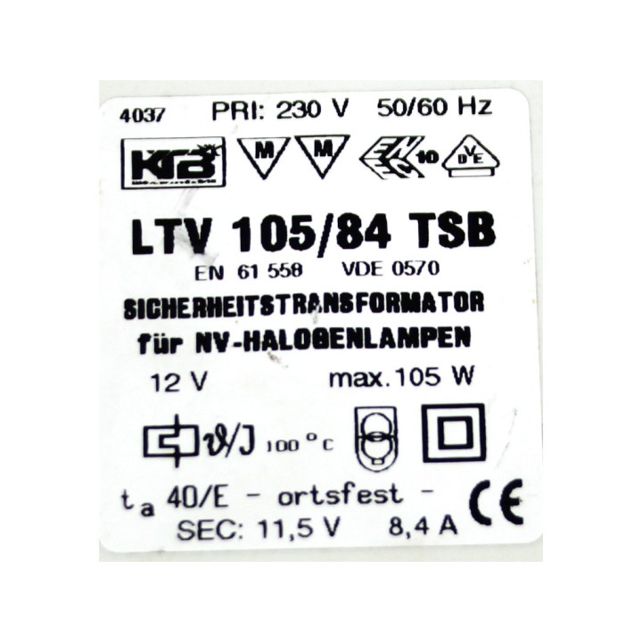 Trasformatore per lampade alogene