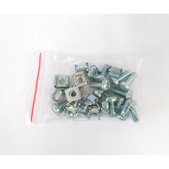 15002441 - 12pz./Confezione Dado e Bullone per Rack