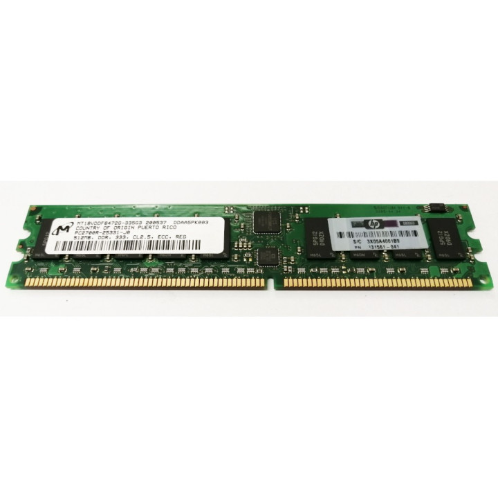 Micron Technology MT18VDDF6472G-335G3 - Memoria Ram DDR 512MB PC2700R