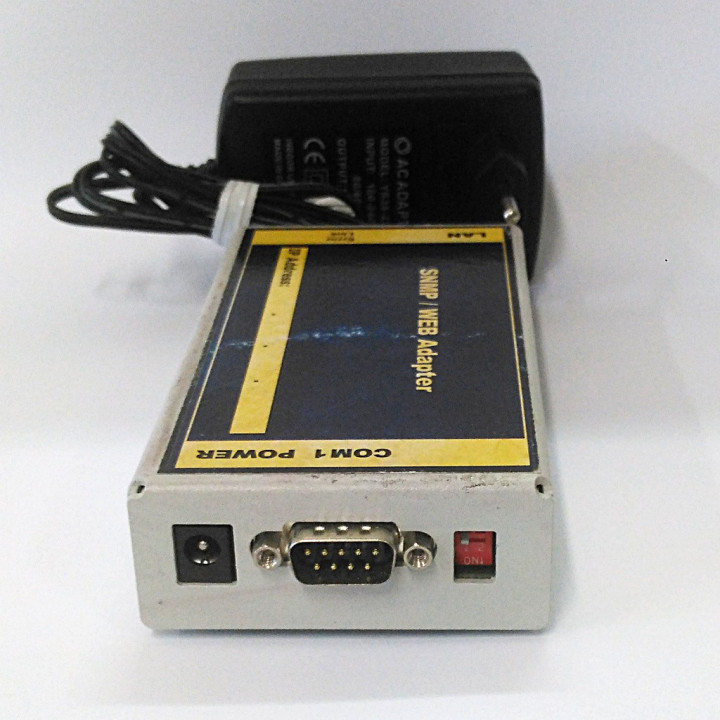 SNMP CS121BL - Adattatore Esterno Model CS121BL con Alimentatore