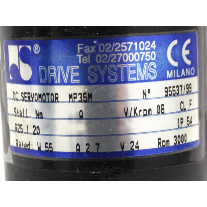 Servomotore MP35M DRIVER SYSTEMS