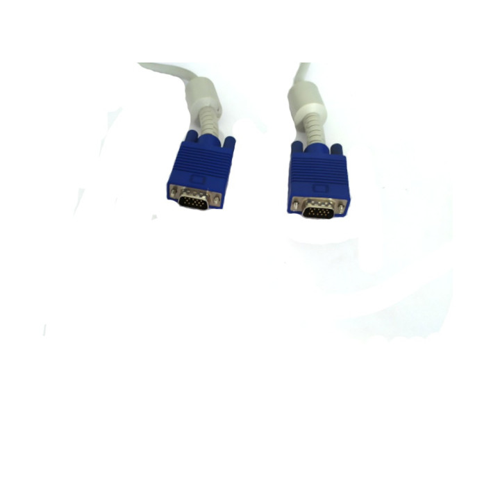 Cavo VGA Monitor Computer/Computer TV LCD - Lunghezza Mt. 1.50 - Grigio