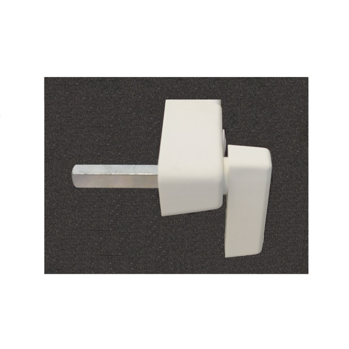 Maniglia Rettangolare in plastica - Lunghezza Cm