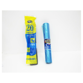 3 x Sacchi nettezza ubana verde scuro misura  45x50 20 pz