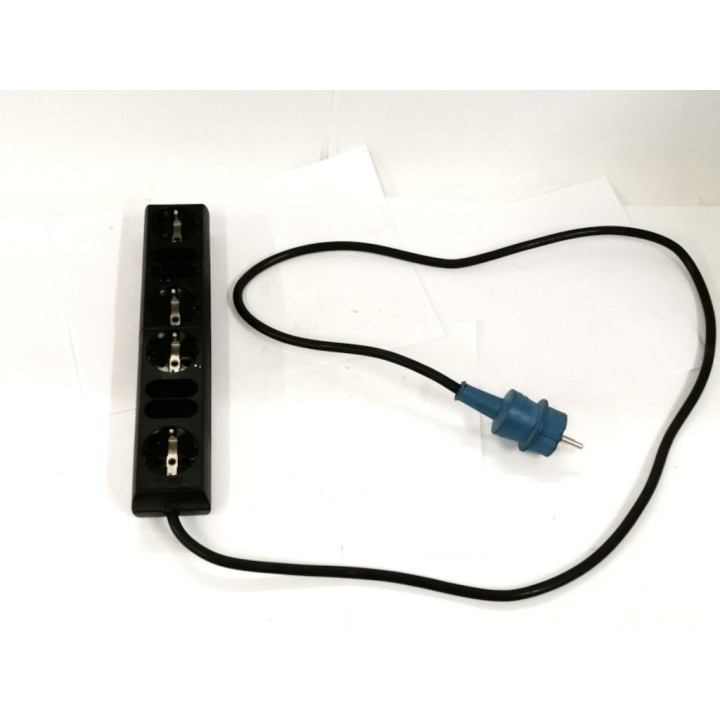 Multipresa a 4 prese schuko, 4 prese italiane