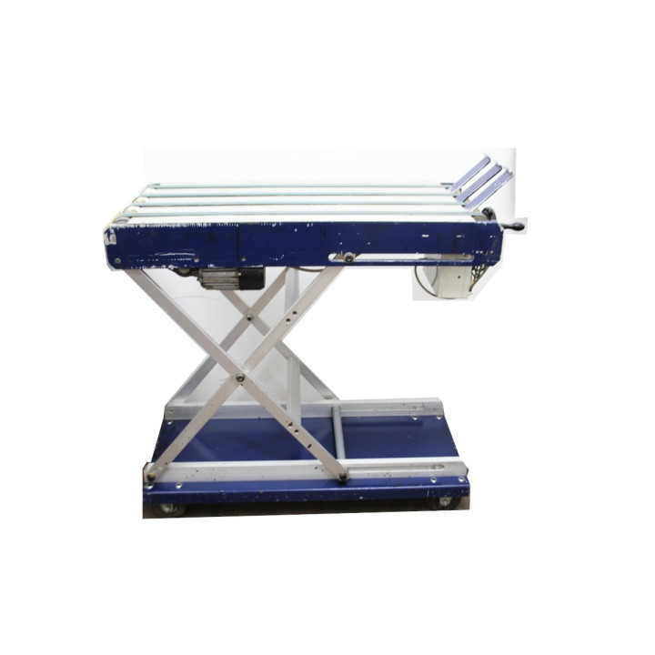 Carrello pantografo con cinghie di scorrimento elettrico