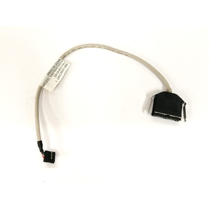 FOXCONN IBM FRU 89P6749 Front Panel Cable 2x USB 9-Pin