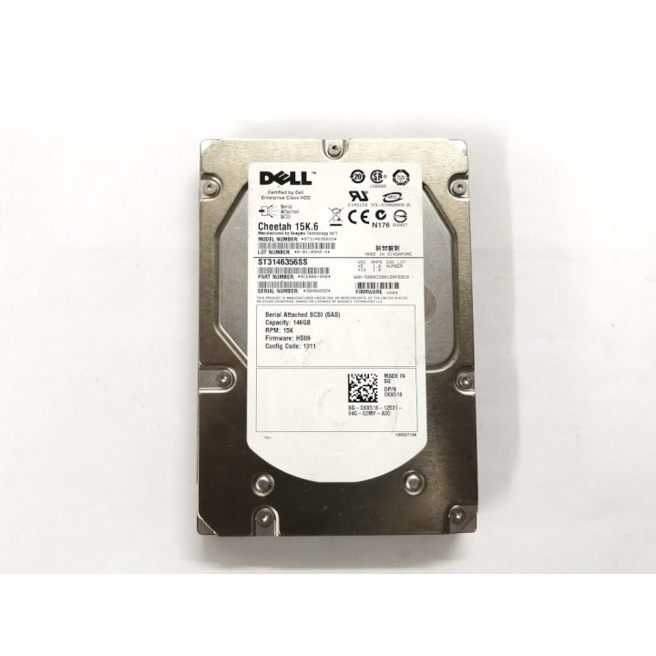DELL Hard Disk ST3146356SS Cheetah 15k.6 146GB