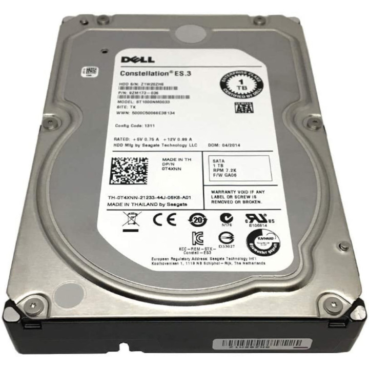 DELL Constellation Hard Disk ST1000NM0033 - 1TB 7.2K SATA 3.5"
