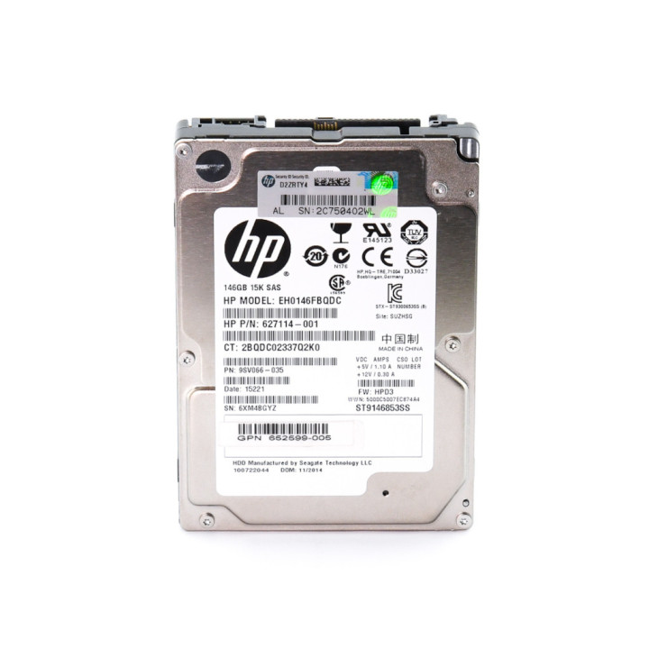 HP Hard Disk EH0146FBQDC - 146GB 15K SAS 2.5"
