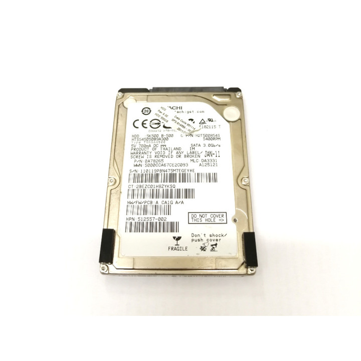 HITACHI Hard Disk HTS545050B9A300 - 500GB 3.0GB/s 2.5" SATA