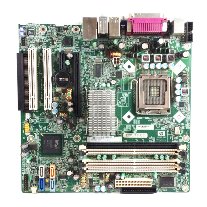 KIT Scheda Madre + Intel Pentium E2160 + 1x 1GB Samsung DDR2 RAM Pc2-5300u-555-12-e3 667MHz